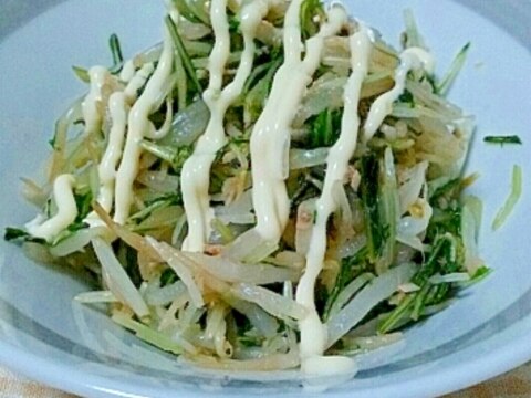 レンジで簡単 水菜ともやしとツナのサラダ レシピ 作り方 By まろたん27 楽天レシピ レンジで簡単 水菜ともやしとツナのサラダ レシピ 作り方 By まろたん27 楽天レシピ